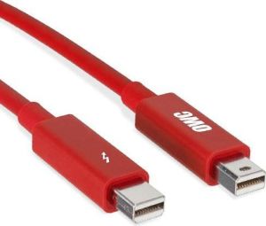Kabel USB OWC Kabel Thunderbolt, 2m, czerwony (OWCCBLTB2MRDP) 1
