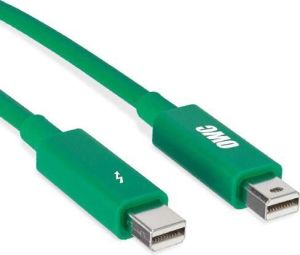 Kabel OWC DisplayPort Mini - DisplayPort Mini 2m zielony (OWCCBLTB2MGRP) 1