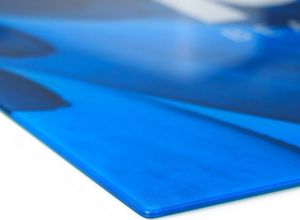 Deska do krojenia Tulup szklana Metalowa abstrakcja 8 60x52cm 4