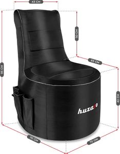 Fotel Huzaro Winner 3.0 czarny 3