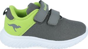 Kangaroos Sneakersy chłopięce KangaROOS 02056 szary 22 3