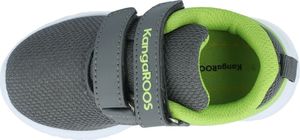 Kangaroos Sneakersy chłopięce KangaROOS 02056 szary 22 5