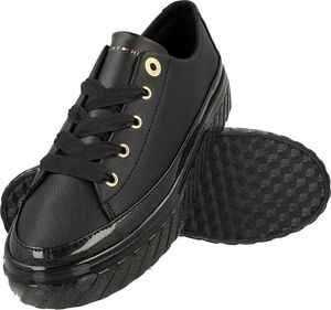 Tommy Hilfiger Tommy Hilfiger Shiny Platform Vulc Sneaker - Buty damskie na platformie 38 4