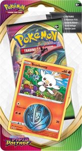 Pokemon Karty Pokemon TCG Vivid Voltage Checklane Blister Scorbunny 1