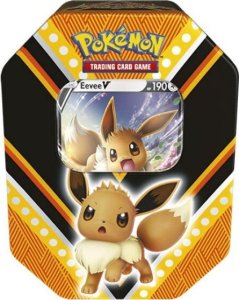 Pokemon Karty Pokemon TCG Fall Tin 2020 EeveeV 1