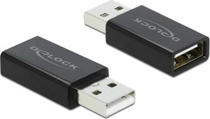 Adapter USB Delock USB - USB Czarny  (66529) 1