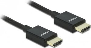 Kabel Delock HDMI - HDMI 0.5m czarny (85383) 1