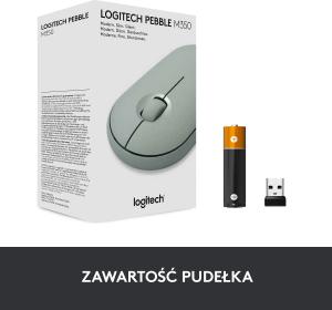 Mysz Logitech M350 Pebble Eucalyptus (910-005720) 9