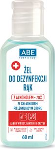 Żel do dezynfekcji rąk ABE 60 ml z alkoholem 1