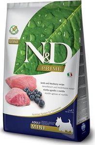 Farmina FARMINA N&D PRIME DOG LAMB AND BLUEBERRY ADULT MINI 2,5kg 1