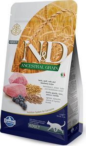Farmina N&D Ancestral grain cat lamb, spelt, oats and blueberry, Adult 5 kg 1