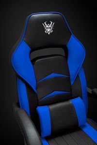 Fotel Katana Clan Hikone Niebiesko-czarny 4