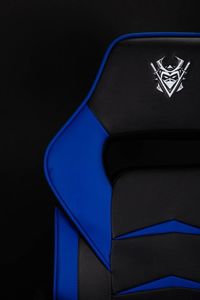 Fotel Katana Clan Hikone Niebiesko-czarny 5