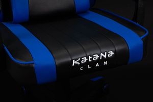 Fotel Katana Clan Hikone Niebiesko-czarny 7