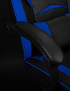 Fotel Katana Clan Hikone Niebiesko-czarny 9