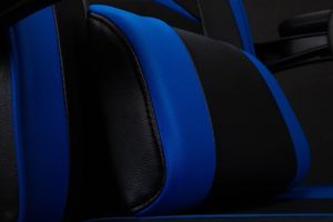 Fotel Katana Clan Hikone Niebiesko-czarny 10