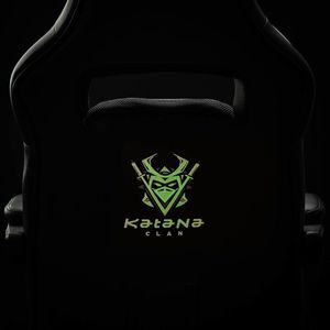 Fotel Katana Clan Hikone Czerwono-czarny 5