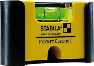Stabila Poziomica Stabila Pocket Electric 6,7 cm, z klipsem na pasek 1