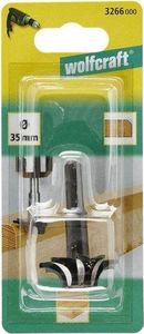 Wolfcraft Frez do ćwierć-wałków 35 mm Wolfcraft - WS 3