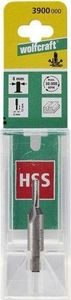 Wolfcraft Frez do rowków 4 mm Wolfcraft - HSS, trzpień 8 mm 2