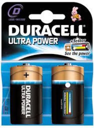 Duracell Bateria Ultra Power D / R20 8000mAh 2 szt. 1