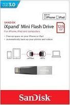 Pendrive SanDisk SanDisk 128 GB USB 3.0 ixpand Mini Flash Drive Stick dla iPhone 6 SE iPad 2