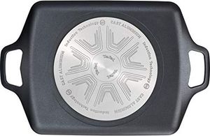Patelnia Tefal Patelnia aluminiowa Tefal Aroma, 22 cm, nieprzywierająca, aluminiowa patelnia: 26 x 32 cm 26 x 32 cm czarny 2