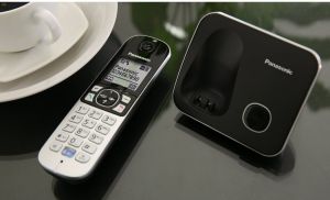 Telefon stacjonarny Panasonic Czarny 3