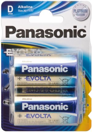 Panasonic Bateria Evolta D / R20 2 szt. 1