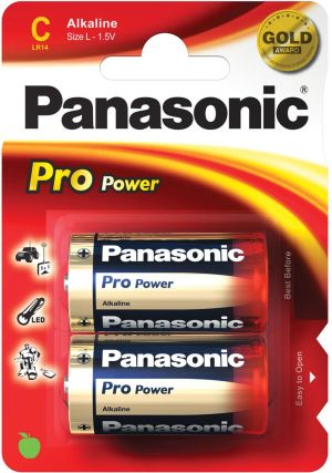 Panasonic Bateria Pro Power C / R14 2 szt. 1