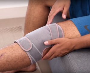 InnovaGoods Stabilizator kolana na kolano z kompresem chłodzącym rozgrzewającym 3