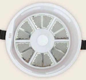 De Gusto Elektryczna maszynka do obierania ziemniaków z wirówką do sałaty - 1 kg ziemniaków - 2 minuty 3