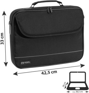 Torba Pedea Torba na notebook Pedea Do przyjęcia 15, 6 cala (39, 6 cm) + mysz bezprzewodowa, czarna 2