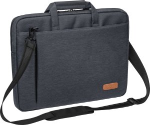 Torba Pedea Torba na laptopa PEDEA Elegance do 15, 6 cala (39, 6 cm), torba na ramię z paskiem na ramię i przegrodą na tablet do 11 cali (27, 96 cm), szara 1