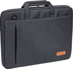 Torba Pedea Torba na laptopa PEDEA Elegance do 15, 6 cala (39, 6 cm), torba na ramię z paskiem na ramię i przegrodą na tablet do 11 cali (27, 96 cm), szara 4