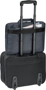 Torba Pedea Torba na laptopa PEDEA Elegance do 15, 6 cala (39, 6 cm), torba na ramię z paskiem na ramię i przegrodą na tablet do 11 cali (27, 96 cm), szara 5