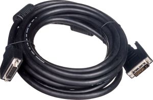 Kabel Diverse DVI-D - DVI-D 5m czarny (AK-320200-050-S) 2