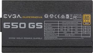 Zasilacz EVGA SuperNOVA GS 650 80 Plus Gold (220-GS-0650-V2) 5