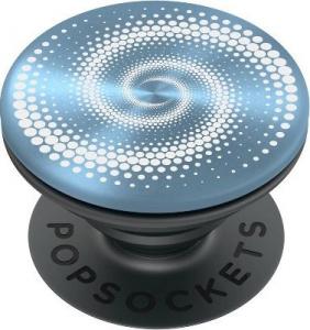 PopSockets PopSockets PopGrip - Wysuwana podstawa i uchwyt do smartfonów i tabletów z wymienną górną częścią - Backspin Aluminium Mind Trap 1