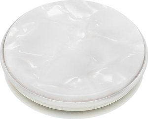 PopSockets PopSockets PopGrip - Wysuwana podstawa i uchwyt do smartfonów i tabletów z wymienną pokrywą - Acetate Pearl White 2
