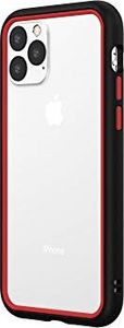 Rhino Etui RhinoShield Bumper Case kompatybilne z [iPhone 11 Pro] - CrashGuard NX - Cienka osłona amortyzująca wstrząsy Ochrona przed upadkiem z wysokości 3, 5 metra - Czarno - czerwona 1