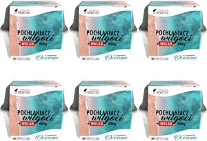 Severno Pochłaniacz wilgoci do wielokrotnego napełniania + wkład zapachowy 400g (6 sztuk) 1