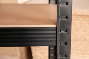 Severno Regał magazynowy metalowy 180x90x40 cm + para rękawic roboczych 10