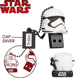 Pendrive Tribe Tribe Star Wars 8 Stormtrooper USB Stick 32 GB Memory Stick 2.0 High Speed ??Pendrive Memory Stick Flash Drive, zabawne prezenty Figurka 3D, gadżet USB wykonany z twardego PCV z brelokiem 2