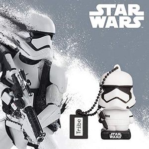 Pendrive Tribe Tribe Star Wars 8 Stormtrooper USB Stick 32 GB Memory Stick 2.0 High Speed ??Pendrive Memory Stick Flash Drive, zabawne prezenty Figurka 3D, gadżet USB wykonany z twardego PCV z brelokiem 5
