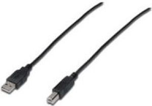 Kabel USB Mcab USB-A - USB-B 5 m Czarny (7000517) 1