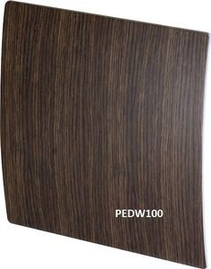 AWENTA kratka wentylacyjna ozdobna wenge drewno inox kolory fi100 1