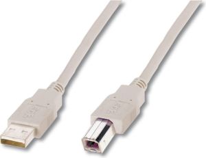 Kabel USB Mcab USB-A - USB-B 5 m Szary (7001091) 1