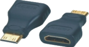 Adapter AV Mcab HDMI Mini - HDMI czarny (7110003) 1