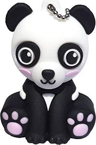 Pendrive Ulticool Panda Bear 16 GB - Pamięć USB Stick Przechowywanie danych - Pendrive Memory Stick - Biało - czarny i Róża - Słodki Unikalny Oryginalny Design 1